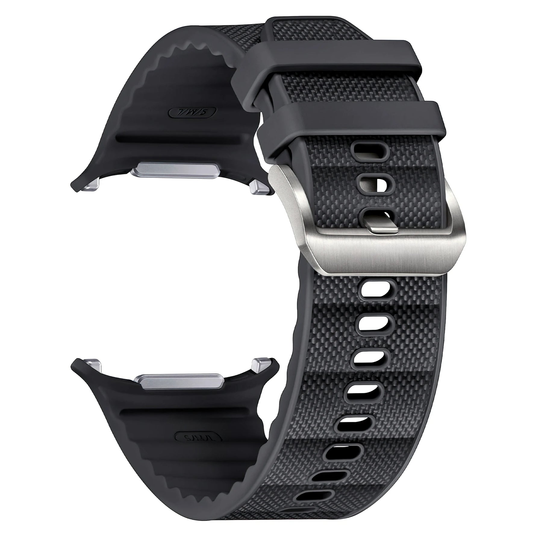 Hybrid Silicone & Nylon Sport Band for Samsung Galaxy Watch Ultra and Samsung Galaxy Watch Ultra (2025)