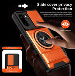 OnePlus 15R Armor Case with Slide Camera Lens Cover