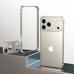 Aluminum Alloy Original Color Shockproof Bumper Frame Case for iPhone 17 Series