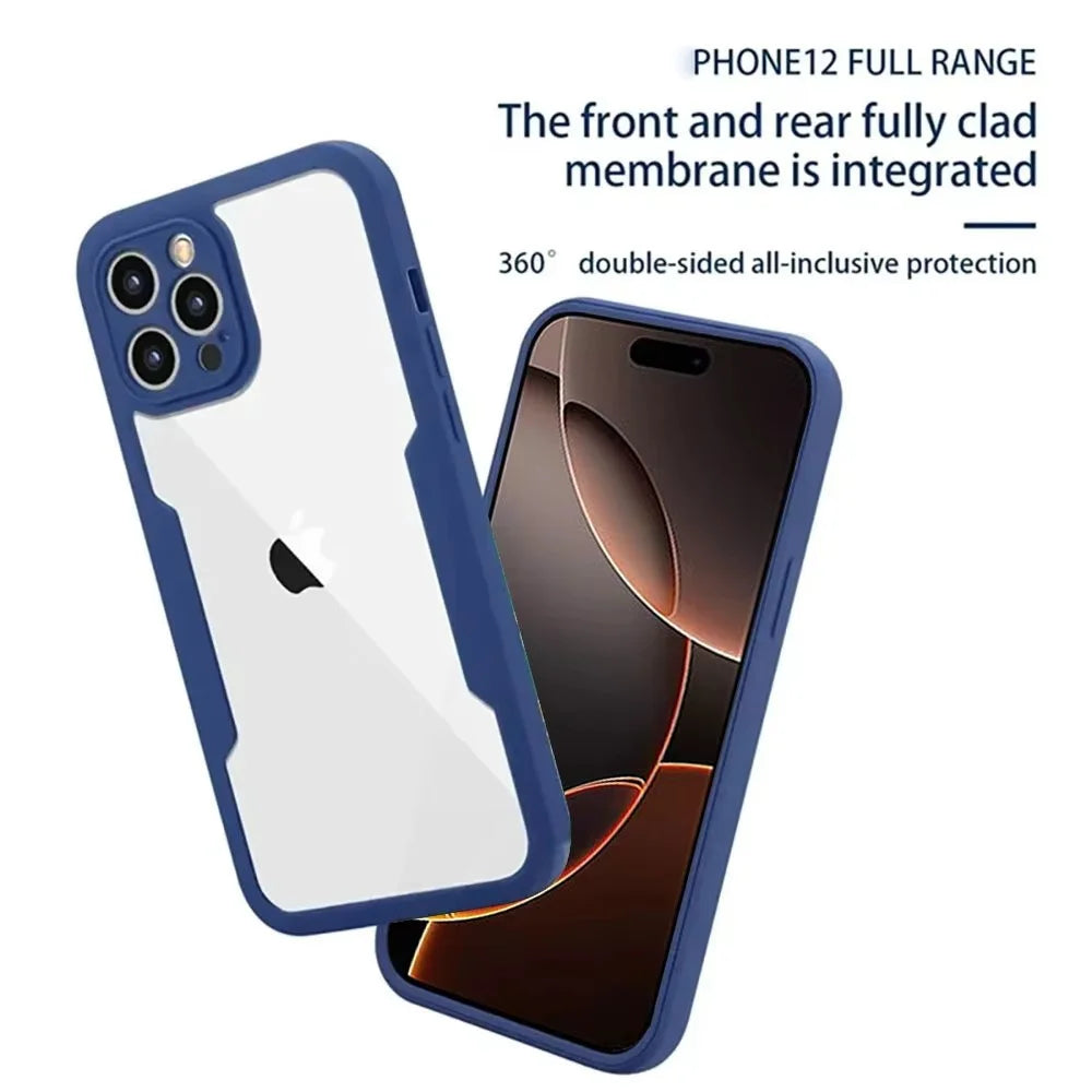 360-Degree Full Protection Case for iPhone 15 Series