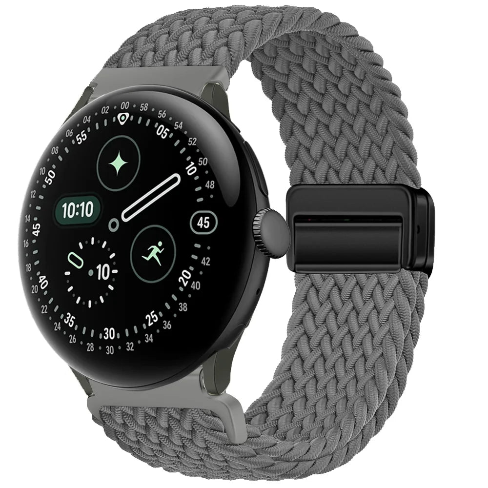 Breathable Nylon Braided Band for Google Pixel Watch 3
