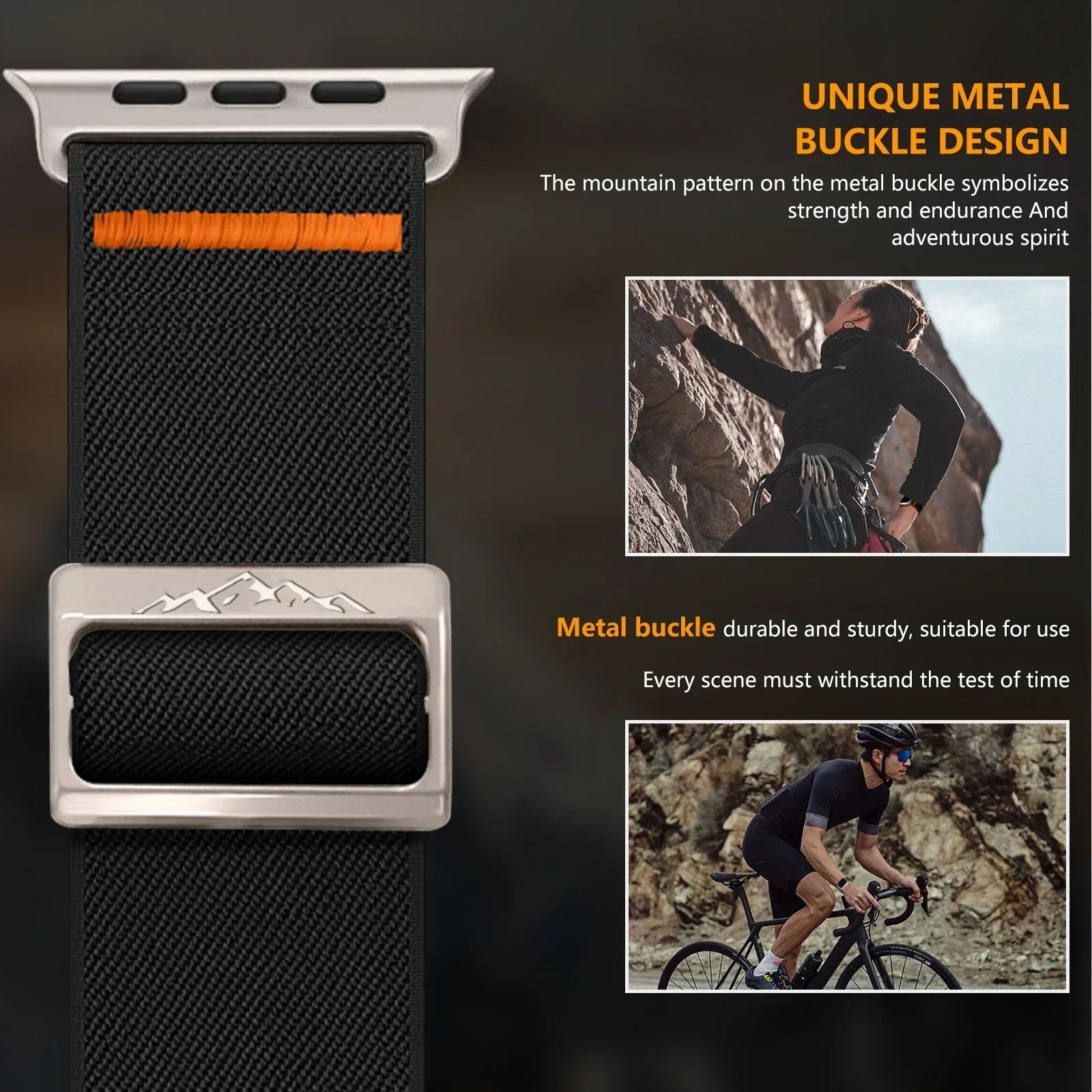 Comfortable Nylon Strap for Apple Watch