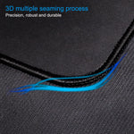 Small Smooth Cloth Mousepad Non-Slip Rubber Base