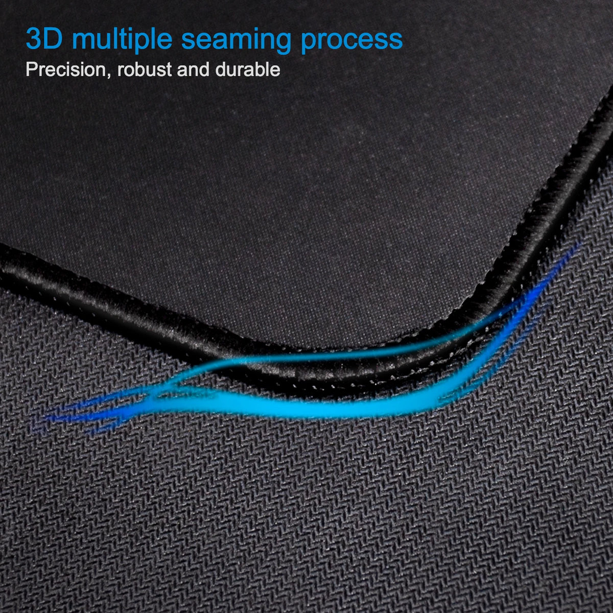 Small Smooth Cloth Mousepad Non-Slip Rubber Base