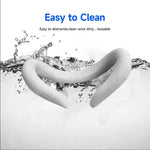 Sweat-Resistant Silicone Face Cover for Meta Quest 3 VR Headset