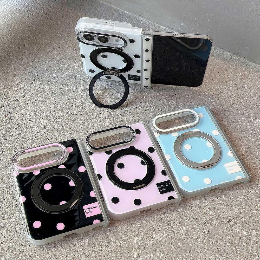Shockproof MagSafe Case with 360° Rotatable Ring Stand for iPhone Duo