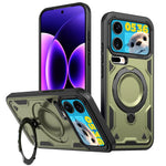 Xiaomi 17 Series Heavy Duty Magnetic Case with Rotating Ring Stand