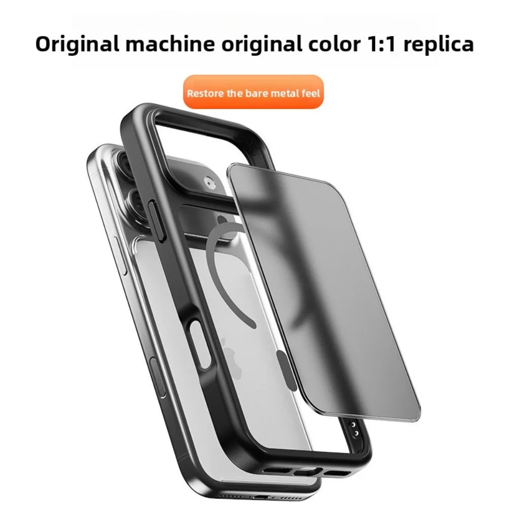 Luxury Matte MagSafe Shockproof Case for iPhone 17 Series