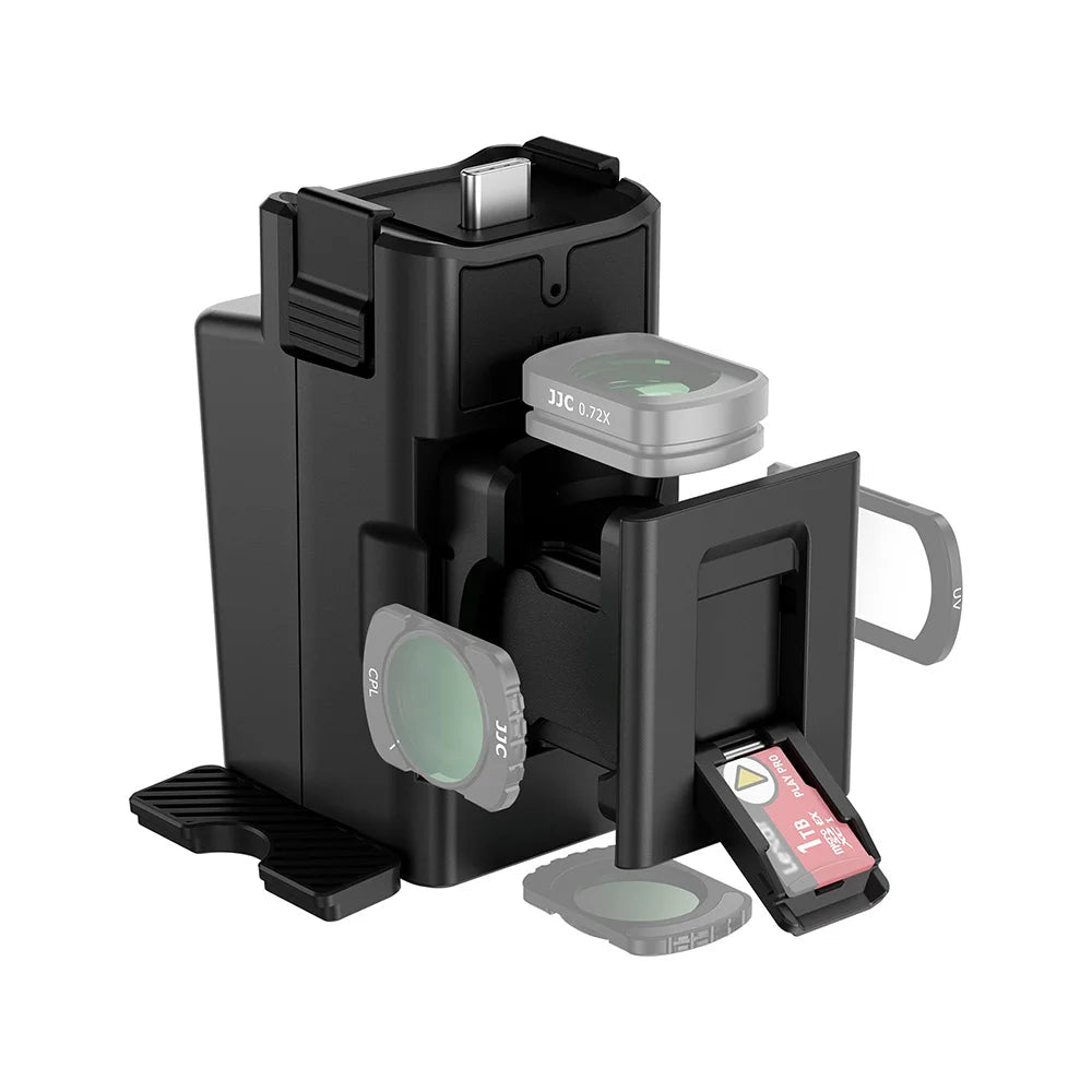 JJC ET-P4 Magnetic Base with Filter and SD Card Storage for DJI Osmo Pocket