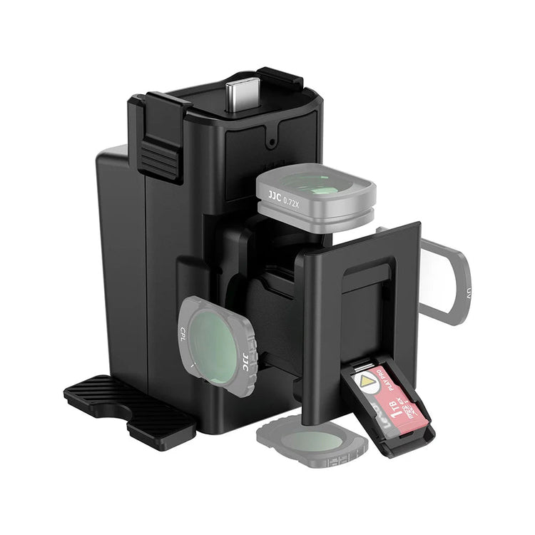 JJC ET-P4 Magnetic Base with Filter and SD Card Storage for DJI Osmo Pocket