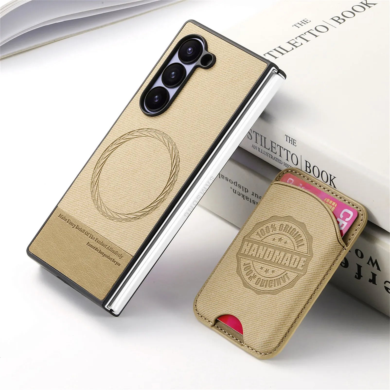 2-in-1 Detachable Leather Wallet Case for Samsung Galaxy Z Fold 6