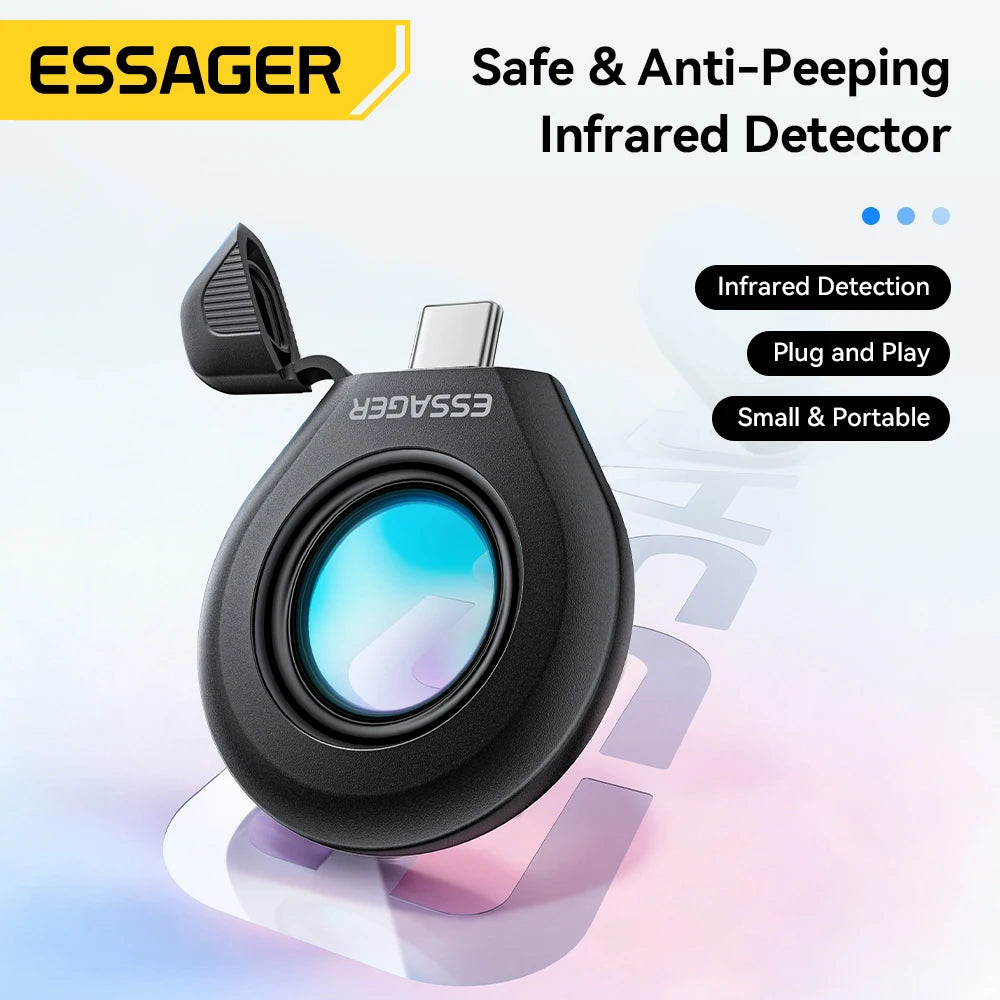 Essager Pinhole Camera & Spy Lens Detector