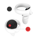 Meta Quest 2 Controller Silicone Grip Cover with Knuckle Strap