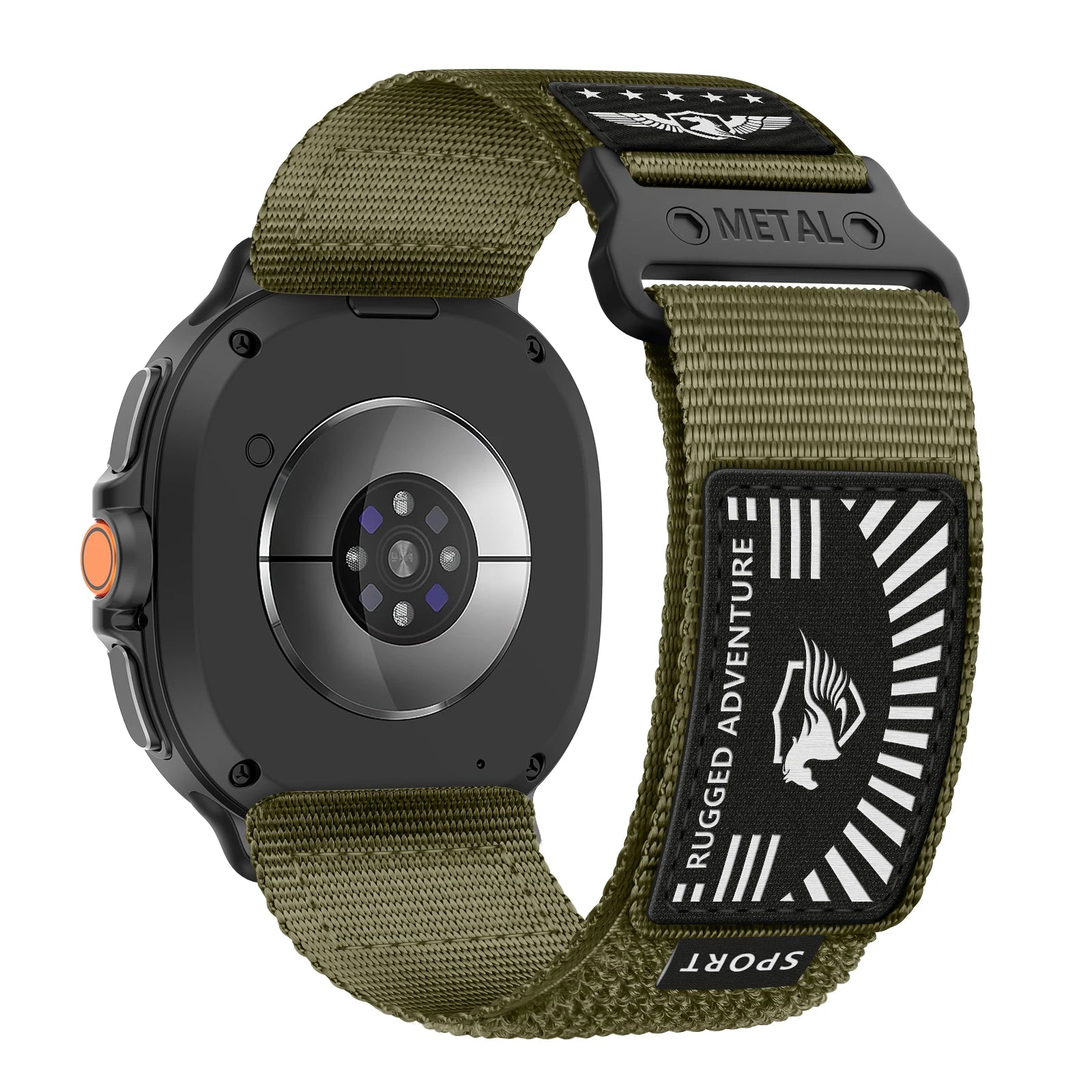 Heavy-Duty Nylon Belt Strap for Samsung Galaxy Watch 8 / Galaxy Watch 8 Classic