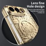 Gold-Tone Hinge Protection Case with Raised Camera Ring for iPhone Duo