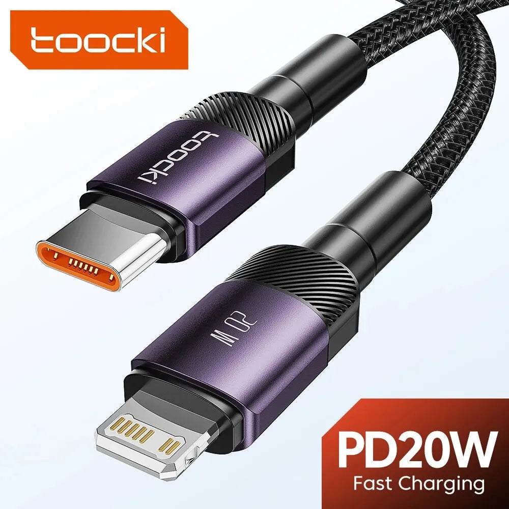 Toocki PD 20W USB-C to Lightning Cable