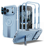 Shockproof Kickstand Case with Raised Camera Protection for iPhone 18 Pro Max