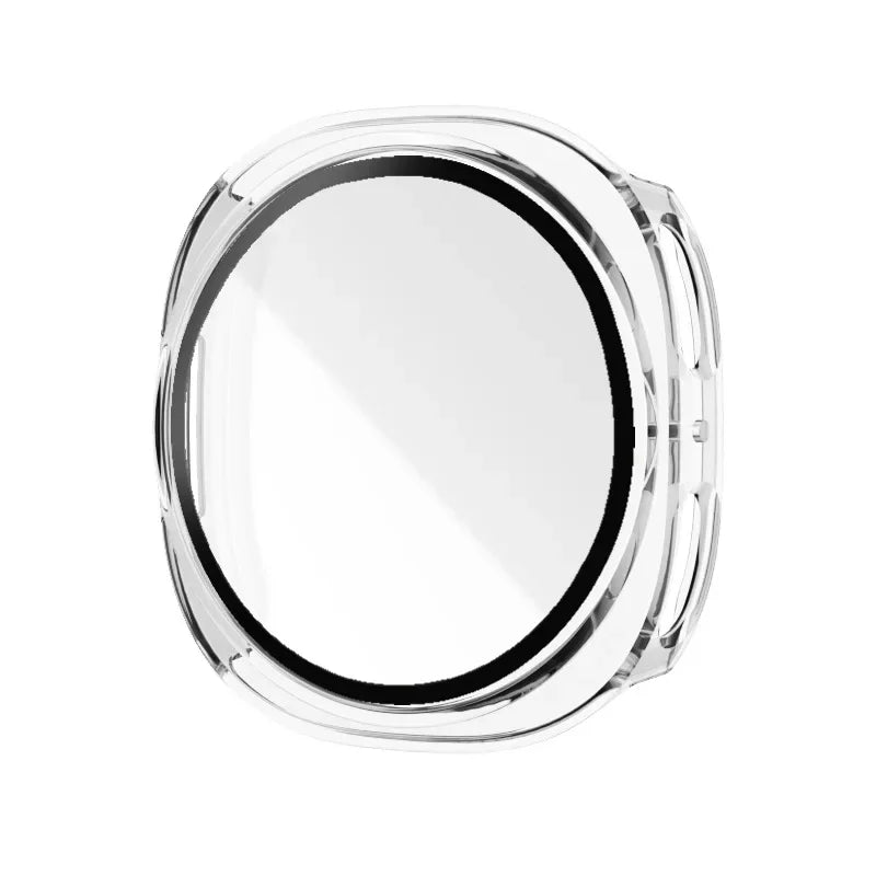 Shockproof PC Case with Tempered Glass Screen Protector for Samsung Galaxy Watch 8