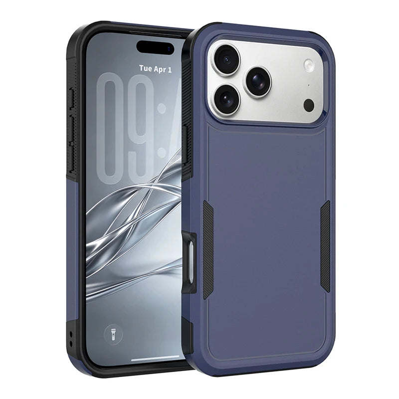 Textured Anti-Slip TPU Case with Camera Bezel Ring for iPhone 18 Series