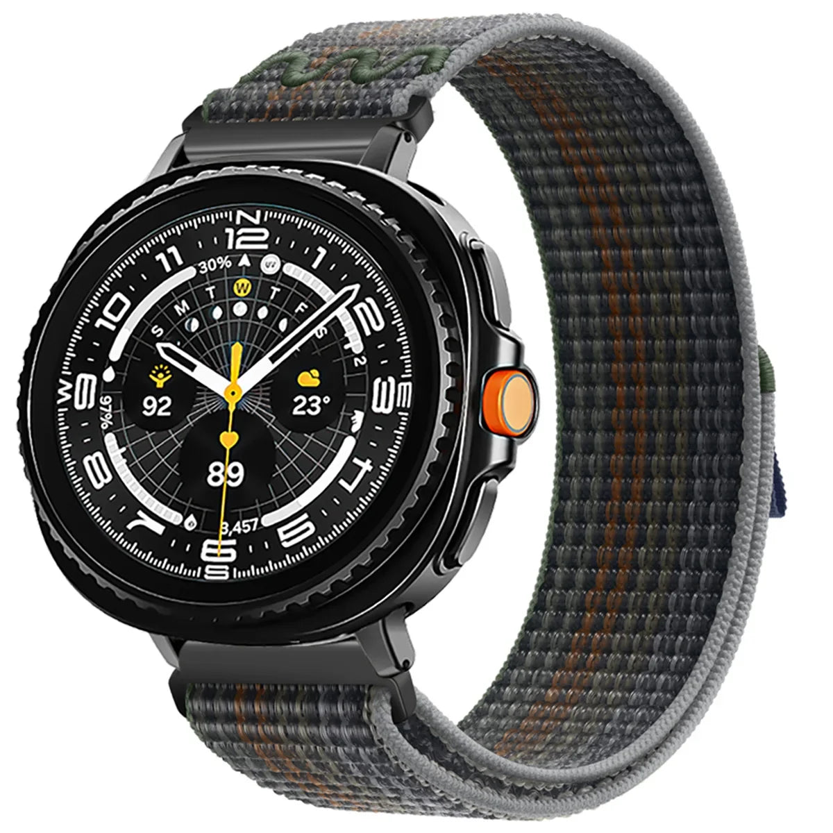 Elastic Nylon Sport Band for Samsung Galaxy Watch 8 / Galaxy Watch 8 Classic