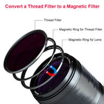 Kase Magnetic Filter Adapter Ring For Screw-In Filters