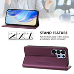 Premium Leather RFID Wallet Case for Samsung Galaxy S26 Series