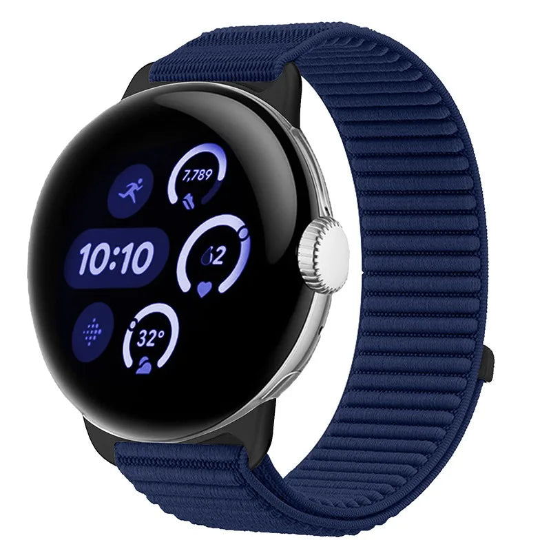 Breathable Woven Nylon Strap for Google Pixel Watch 4