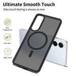 Matte Translucent Magnetic Case for Samsung Galaxy S25 Edge