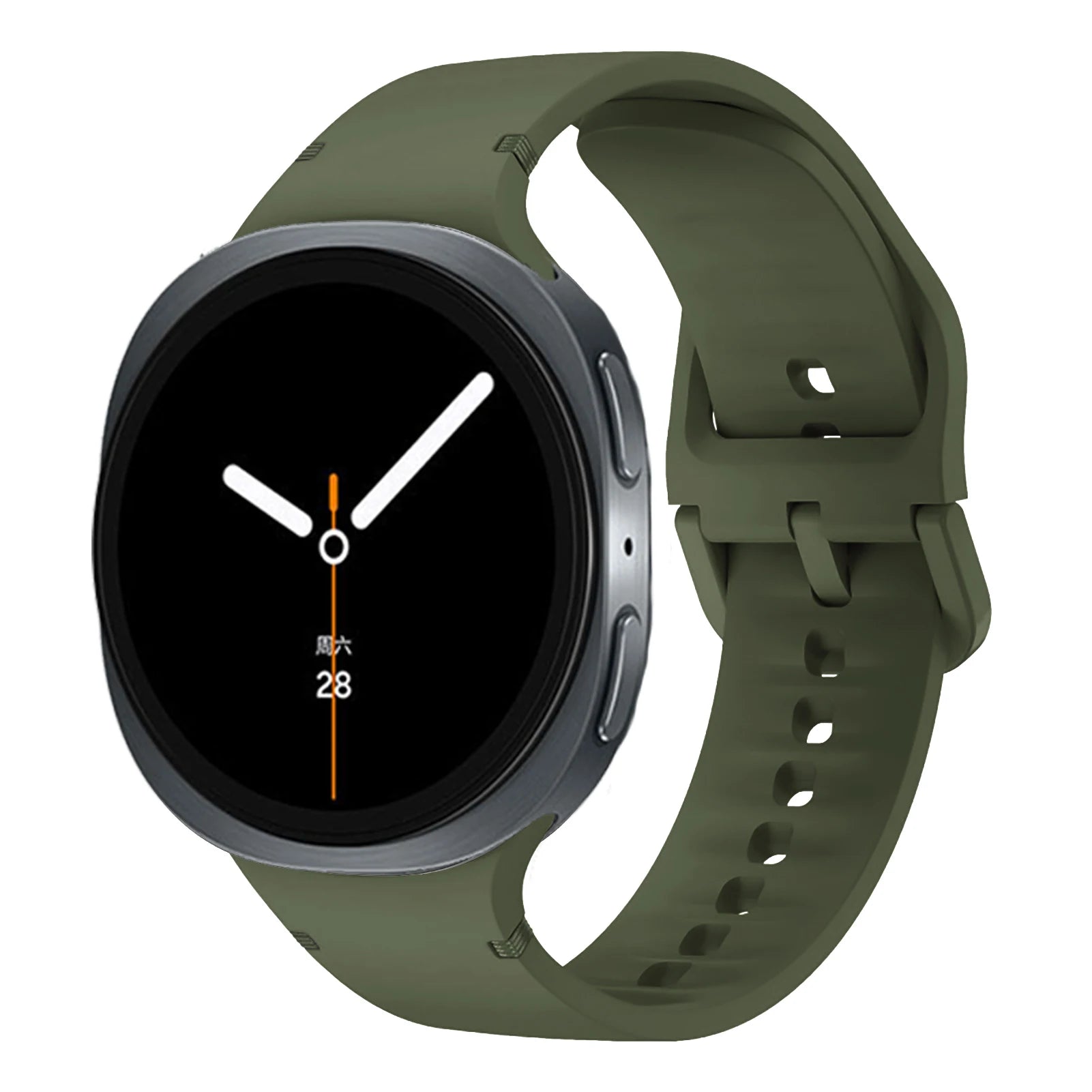 Sport Silicone Strap for Samsung Galaxy Watch 8 / Galaxy Watch 8 Classic