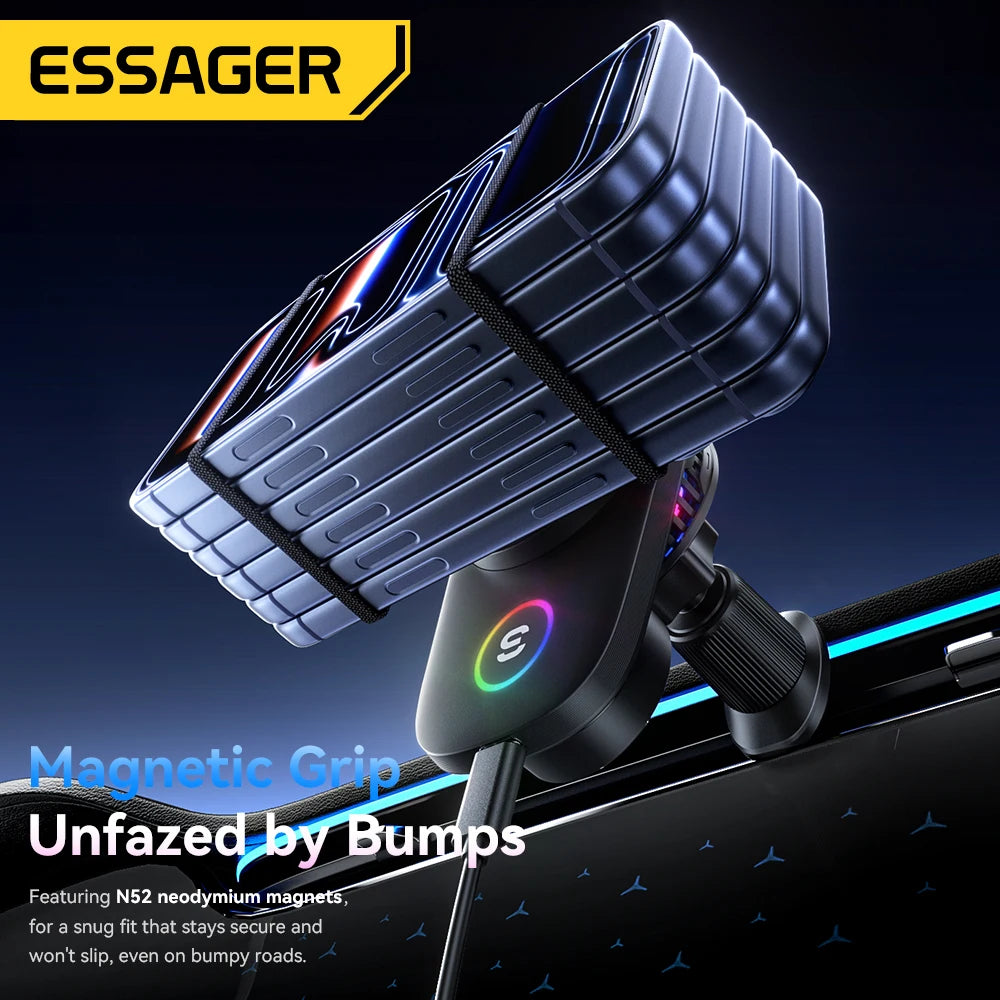 Essager Strong Magnet Car Charger Stand for Air Vent Mounting