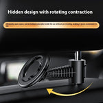 Multi-Functional Car Headrest Phone Holder with Hidden Lock & Hook