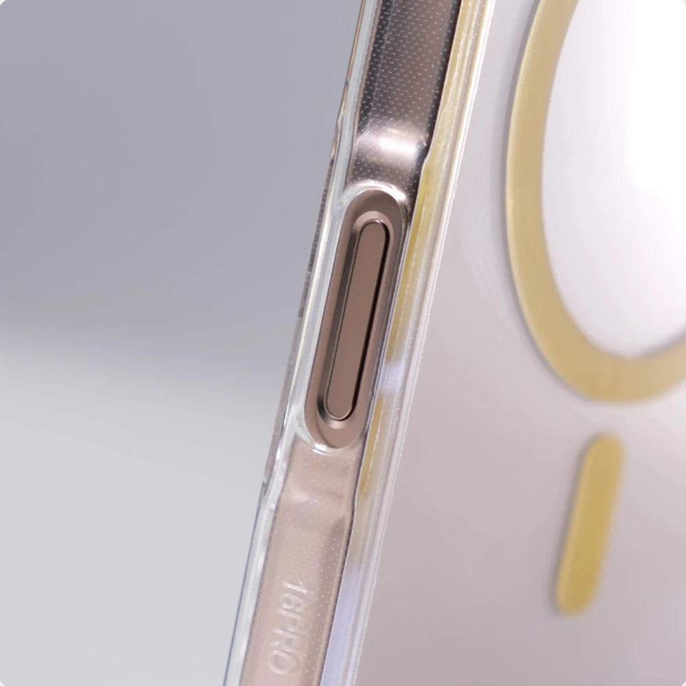 Clear Shockproof Case with MagSafe and Raised Lens Protection for iPhone 14 Series