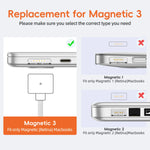 Fonken 140W USB-C to MagSafe 3 Cable