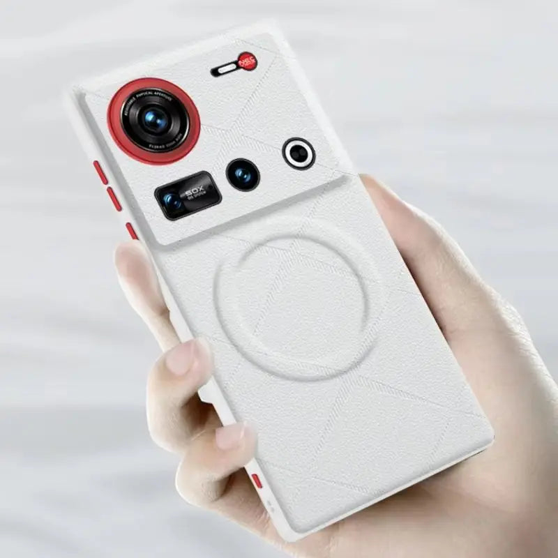 Luxury PU Leather Magnetic Case for ZTE Nubia Z70 Ultra