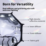 Ulanzi AS-D30 Octagonal 30cm Softbox Light Box with Mini Bowens Mount