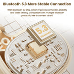 Toocki Gas Conduction Bluetooth 5.3 Lightweight Ear-Hook Wireless Headphones