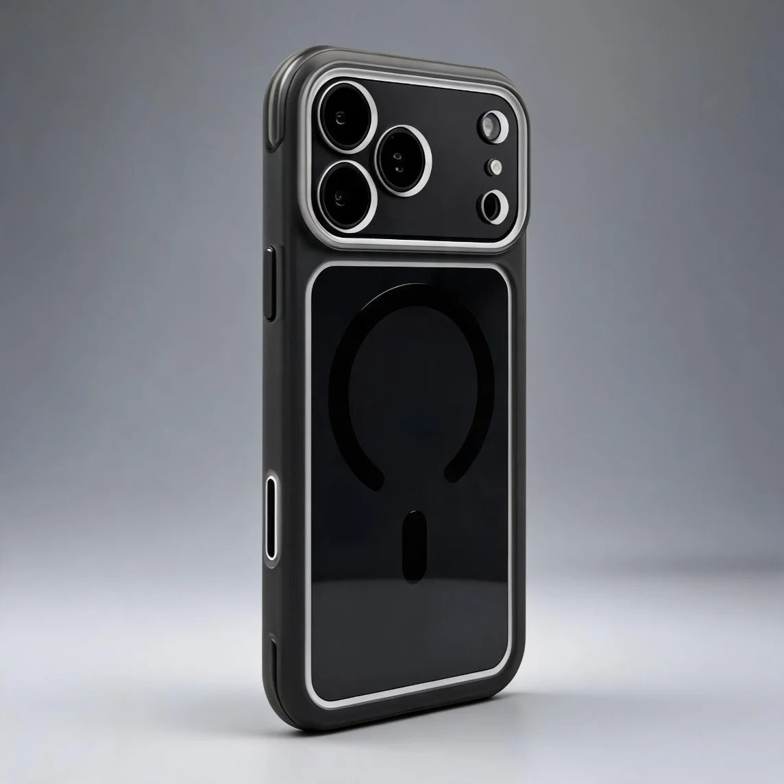 Transparent Airbag Corner Cushioning MagSafe Case with Raised Lens Protection for iPhone 18 Series
