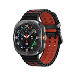 Two-Color Marine Silicone Band for Samsung Galaxy Watch Ultra and Samsung Galaxy Watch Ultra (2025)