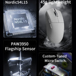 Darmoshark M2SE 45g Ultra-Lightweight Wireless Gaming Mouse
