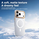 Matte Frosted Transparent MagSafe Case for iPhone 17 Series