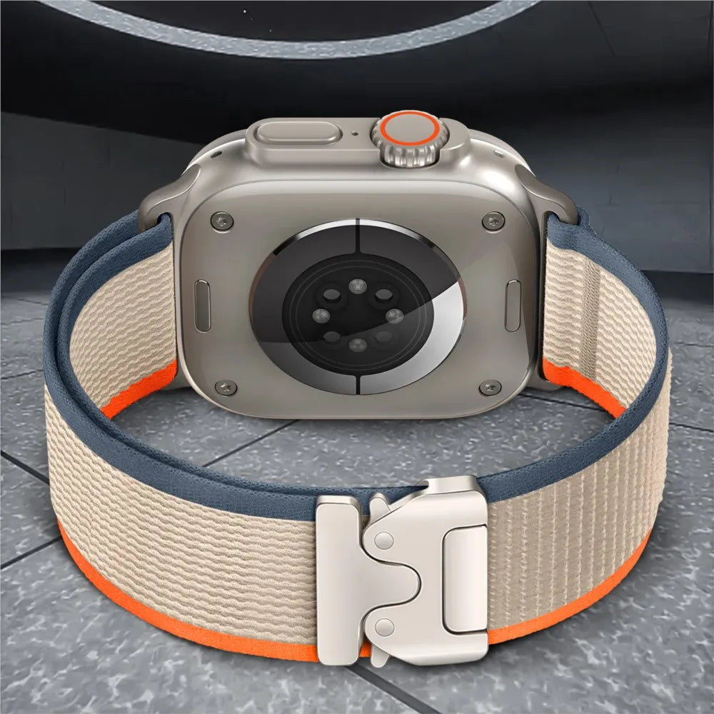 Durable Parachute Nylon Strap for Apple Watch