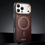 Premium Leather MagSafe Phone Case for iPhone 17 Series