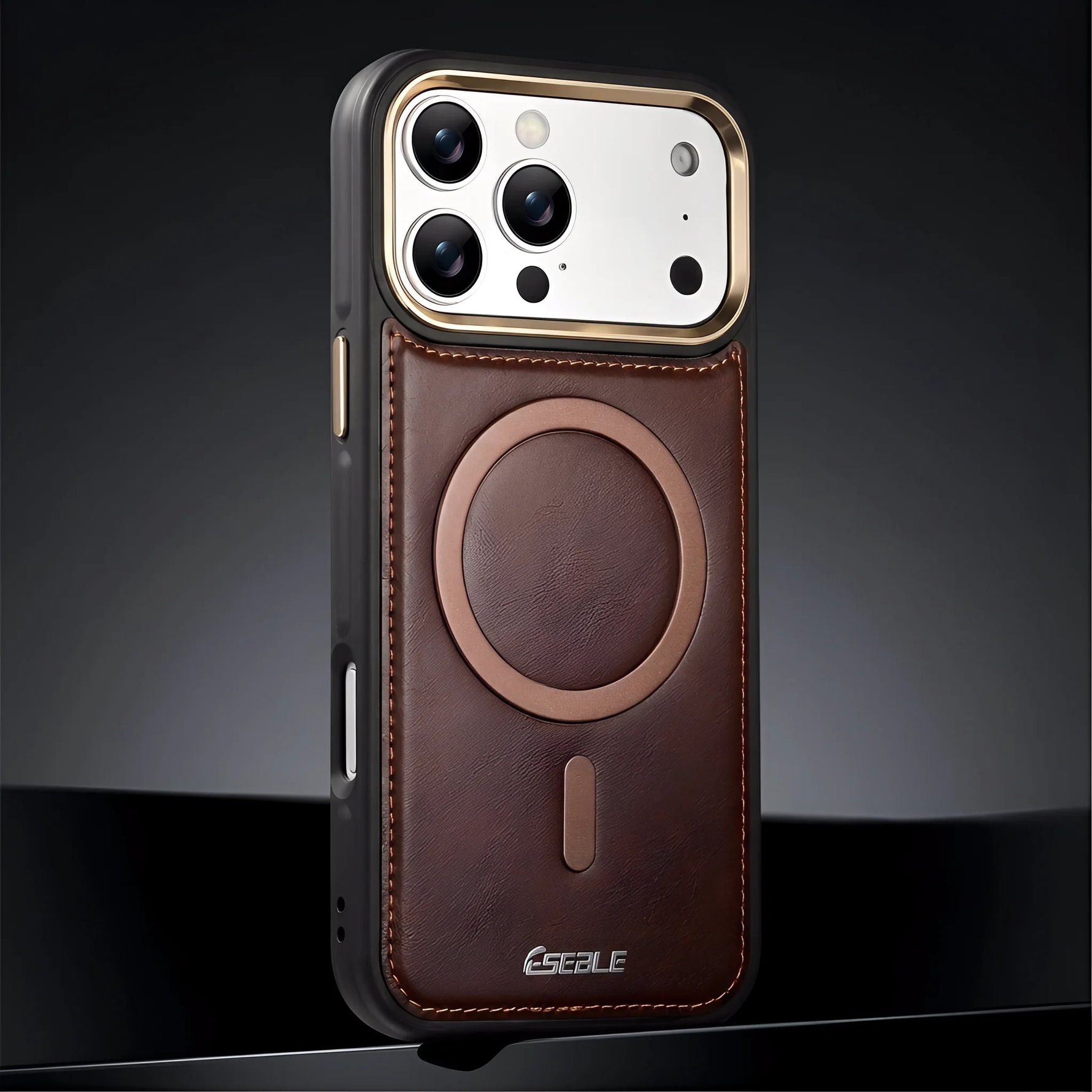 Premium Leather MagSafe Phone Case for iPhone 17 Series