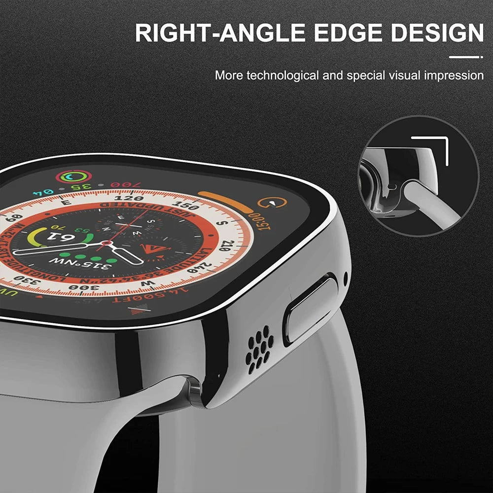 Straight Edge Screen Protector for Apple Watch Ultra