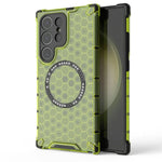 Honeycomb Pattern Magnetic Case for Samsung Galaxy S24 Series
