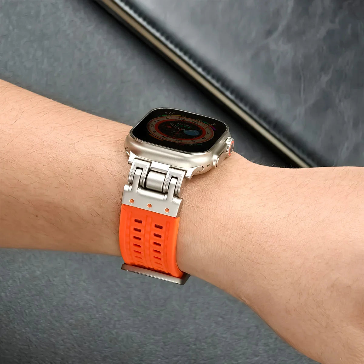 Sports Breathable Soft Silicone Band for Apple Watch