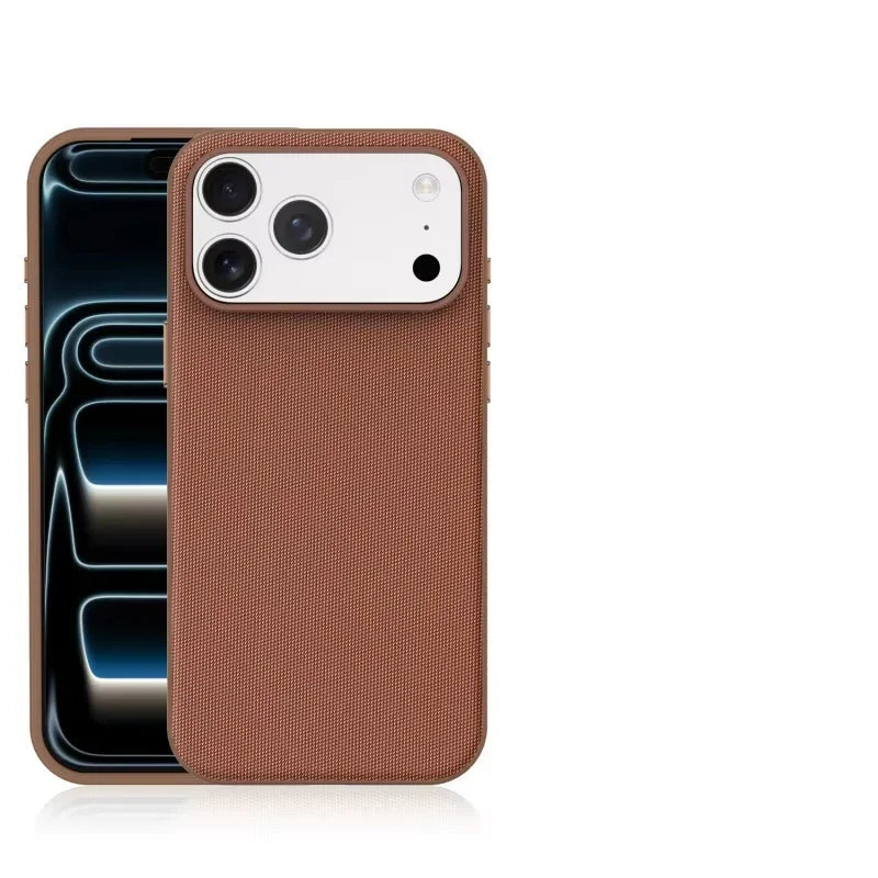 Woven Fabric MagSafe Case with Soft Interior Lining for iPhone 18 Series