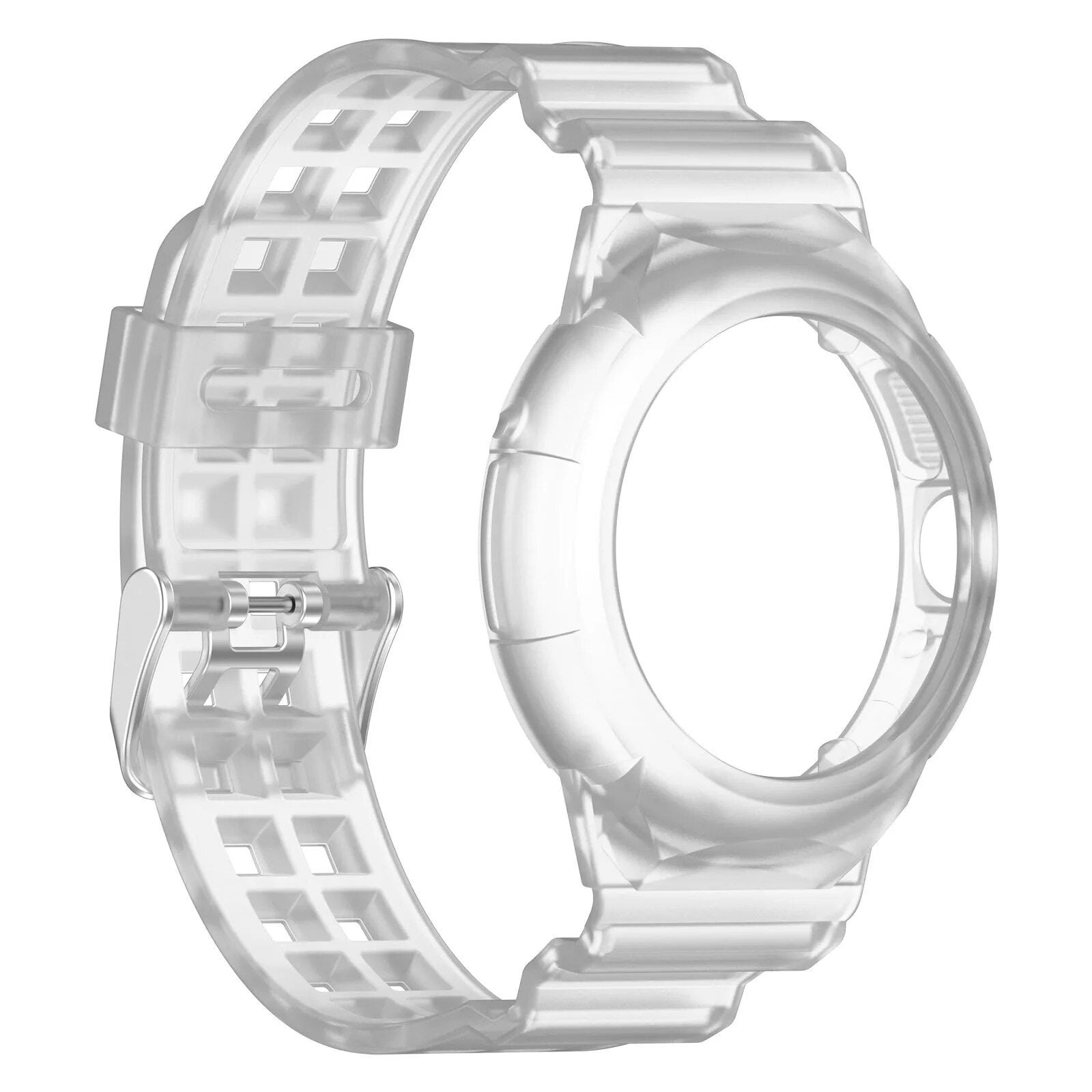 Transparent Case + Soft TPU Band for Google Pixel Watch 2