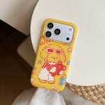 Glossy Cartoon Puppy Case for iPhone 17 Series