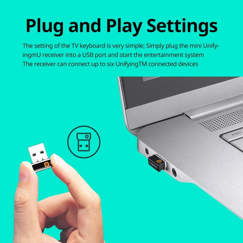 Logitech K400 Plus Wireless Keyboard with Touchpad